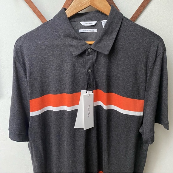 NWT Calvin Klein The Liquid Touch Polo - Picture 2 of 13
